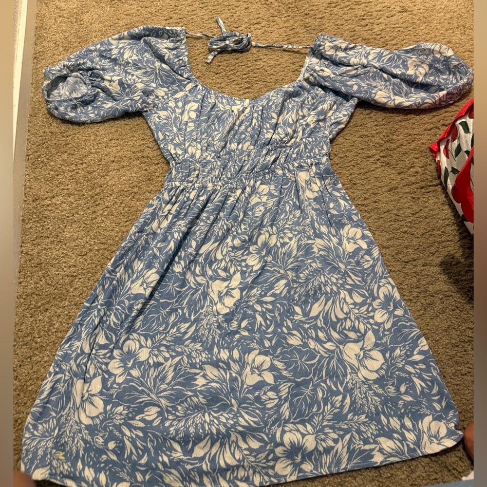 Fashion Nova Blue Floral Women’s Dress